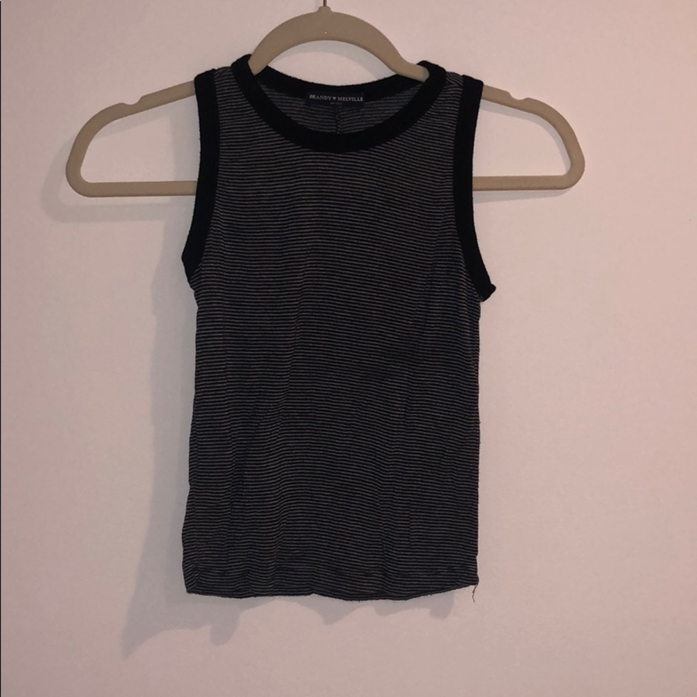 Striped Brandy Melville tank